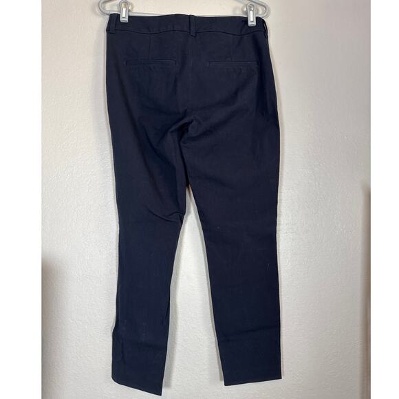 Old Navy Pixie Career Pants Bundle Womens 8 Navy Blue Work Office Slim Pants - Picture 9 of 13